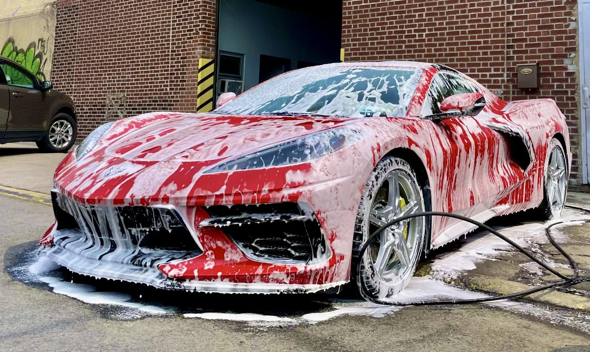 Corvette before Exterior Detail