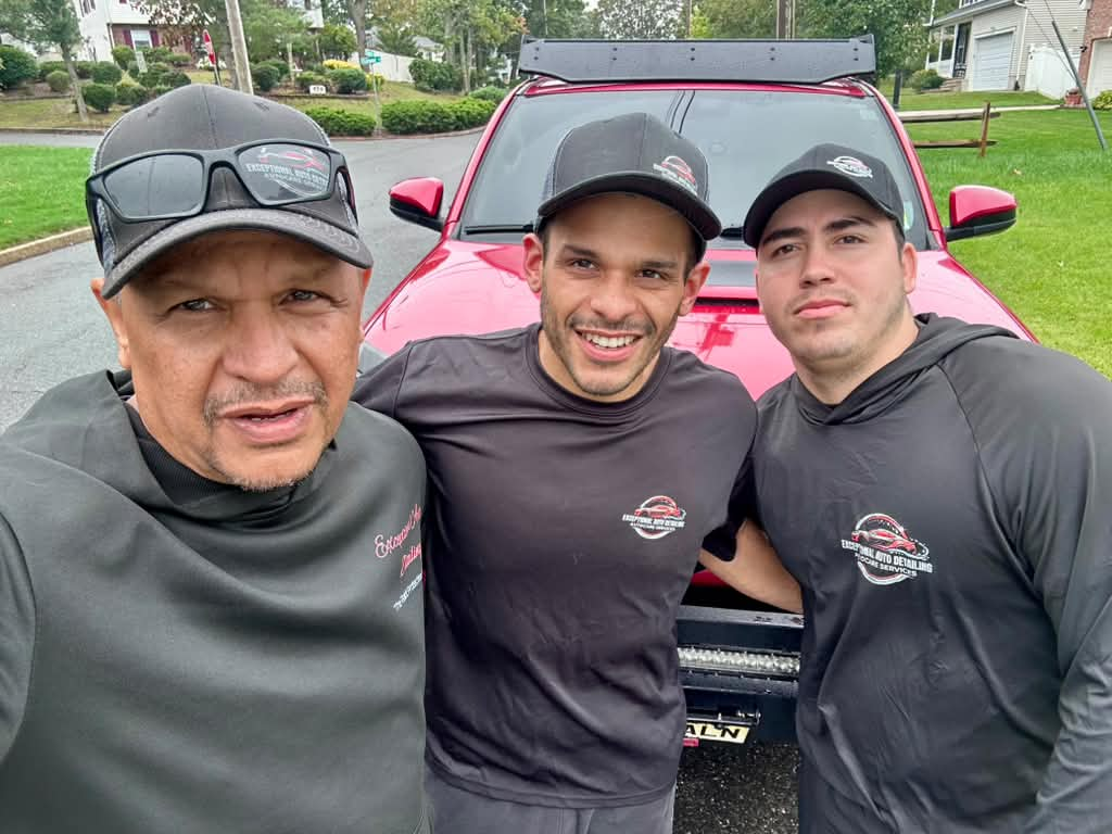 Exceptional Auto Detailing team with a detailed vehicle in Toms River, New Jersey